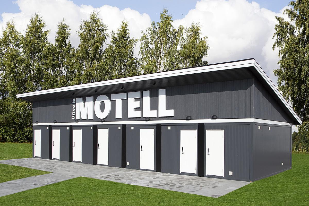 Drive-In Motell Мьёльбю Экстерьер фото